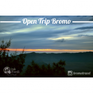 sunrise di gunung bromo